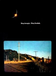 L'ultimo numero di "The Whole Earth Catalog" a cui fa riferimento Steve Jobs nel suo celebre discorso